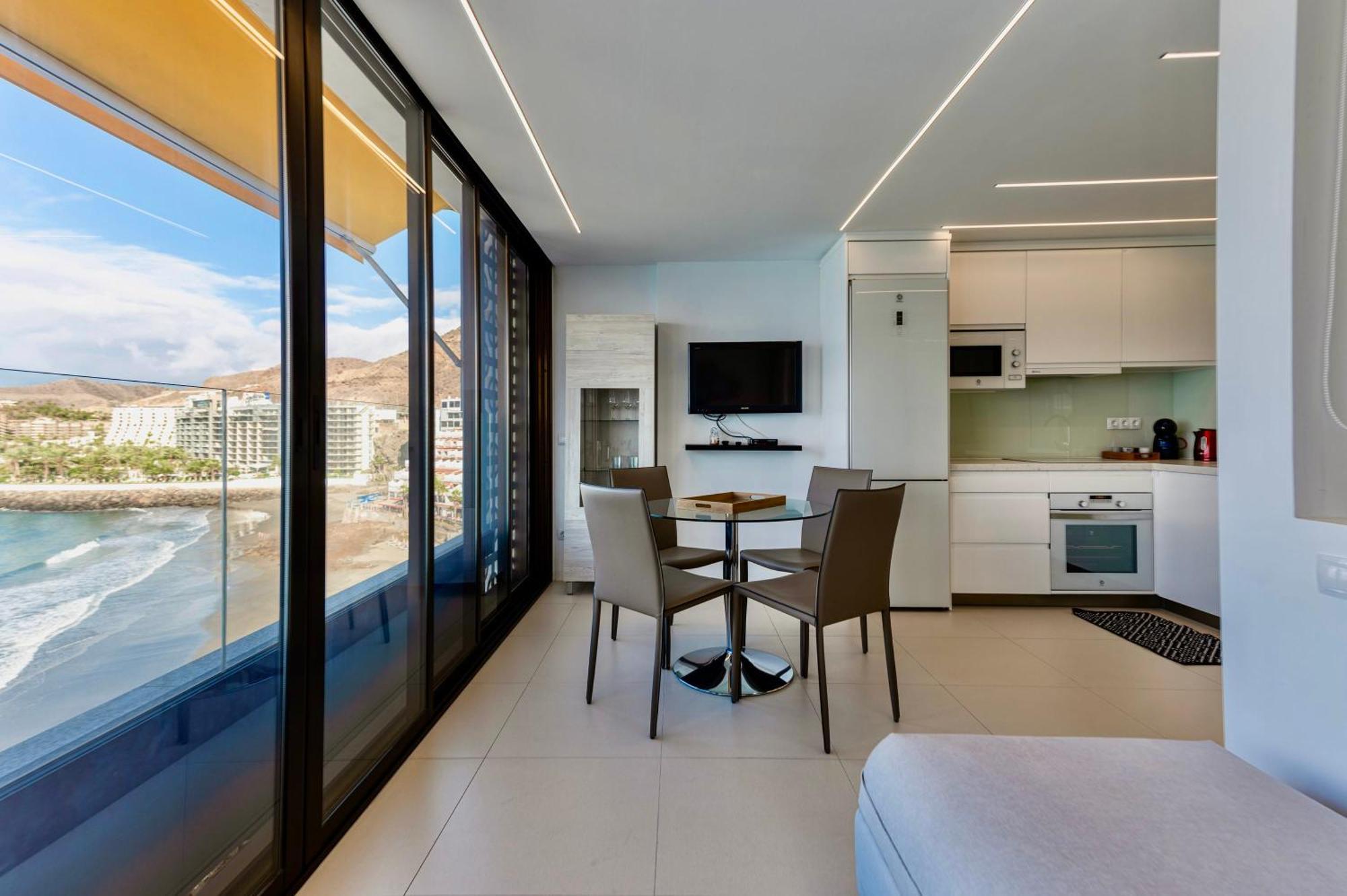 Brand New - Ocean Views With Beautiful Sunset Apartman Patalavaca Kültér fotó